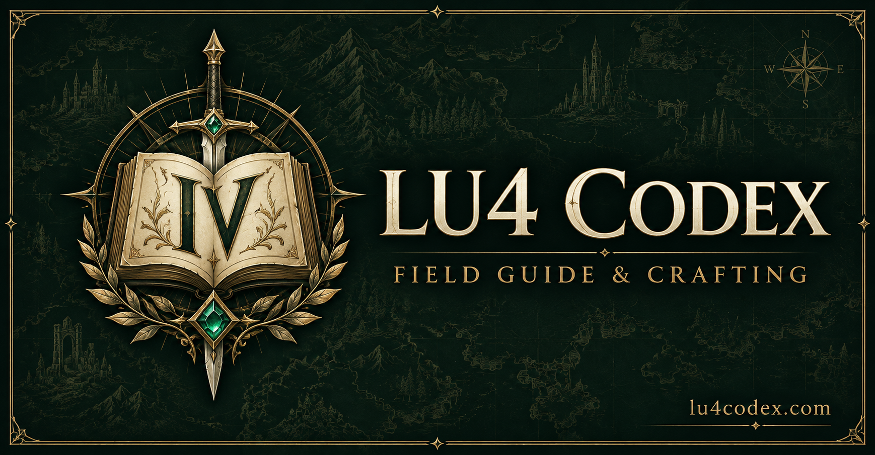 LU4 Codex — Field Guide & Crafting